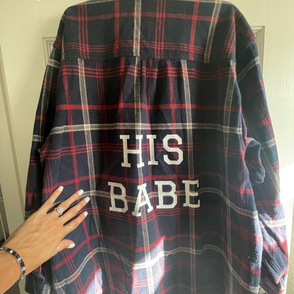 Never worn Hubs & Hers vintage flannel